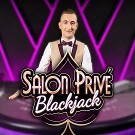 Blackjack Salon Privé slot visual from Ezugi available on vipzinocasinoo.nl