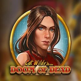 Official Slots logo: Cat Wilde and the Doom of Dead by  at Vipzino Casino