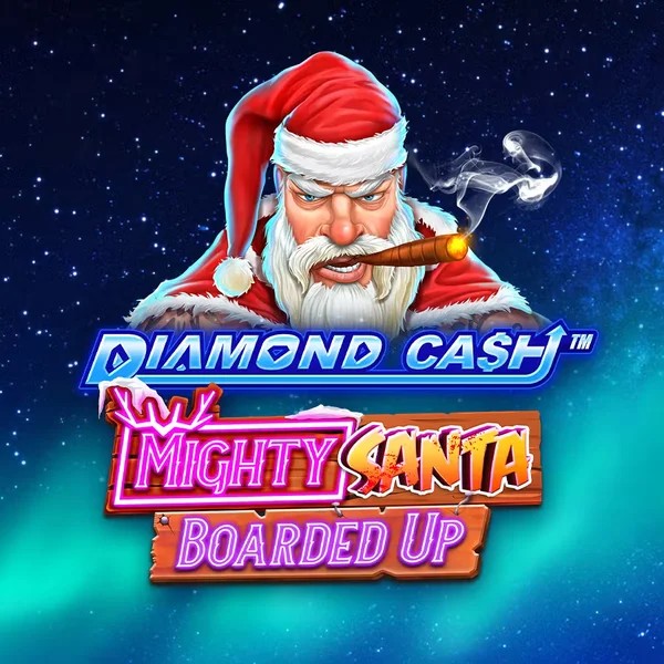 Diamond Cash Mighty Santa Boarded Up logo – Slots by Greentube at Vipzino Casino