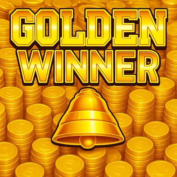 Official Slots logo: Golden Winner by Inspired Gaming at Vipzino Casino