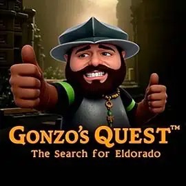 Gonzo's Quest slot logo by NetEnt at Vipzino CasinoGonzo's Quest