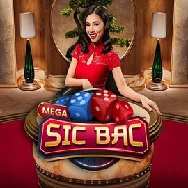 Mega Sic Bac casino game by Pragmatic Play – featured logo at Vipzino Casino