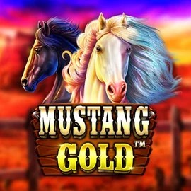 Mustang Gold online game logo by Pragmatic Play on vipzinocasinoo.nl