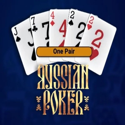 Russian Poker slot visual from OneTouch Games available on vipzinocasinoo.nl